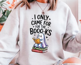 Ghost Books Halloween png, book lovers png, Halloween Png, Sublimation, Halloween Shirt png, Spooky season png