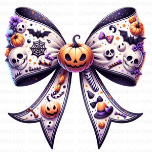 Halloween Bow PNG, Coquette Bow Png, Coquette Halloween Png, Spooky vibes Png, Trendy Halloween Spooky Season, Retro Halloween Shirt Png