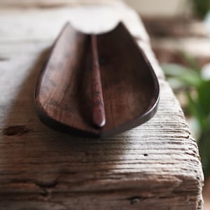 Plum from Xi Hu lake Handmade Wooden Tea Scoop | Gongfu Chahe | Tea Ceremony | Tea Set | FREE SHIPPING, drawstring bag & fine tea sample