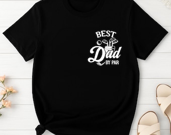 Best Dad By Par Personalized Shirt Golf Dad Shirt Fathers Day Gift Custom Golf Shirt For Dad Cool Dads Club Golf Lovers