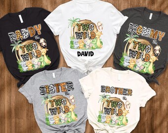 Safari Family Matching Shirts, Safari Birthday Girl, Safari Birthday Outfit, Family Safari Shirts, Birthday Family Shirt, Birthday Girl