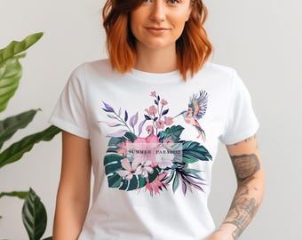 Summer Png shirt Beach Png tropical Palm Trees Png,Hibiscus Flowers Png,Beach Sunset Png, Sublimation Design, T-Shirt Design, Sweatshirt Png