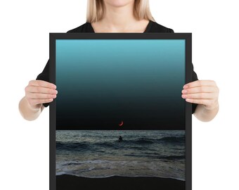 Night Swim (matte/framed)
