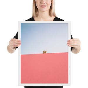 Hi (matte/framed)