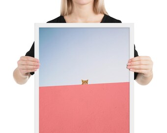 Hi (matte/framed)