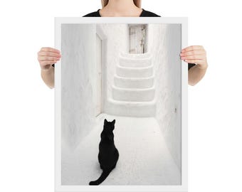 Curious Waiting (matte/framed)
