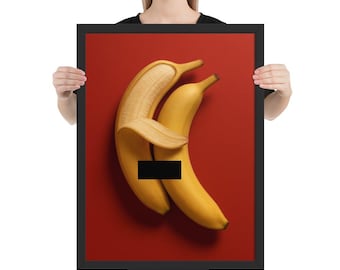 Fifty Shades of Bananas (matte/framed)