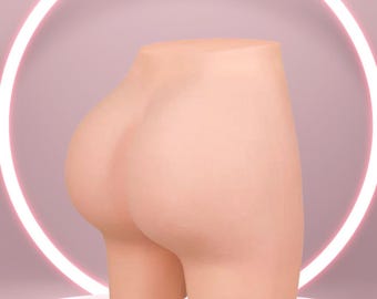 Silicone Hip Enhancer Shapewear – Open-Crotch Tummy Control Pants