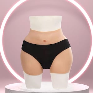 Silicone Hip & Crotch Enhancer Pants with insertion tube – Crossdresser Cosplay Underwear S-L|Natural BBL Effect