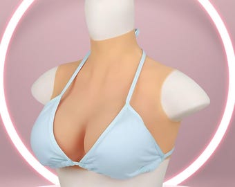 Silicone Breast Form Vest | Full Neck, Collarbone, B-G Cup