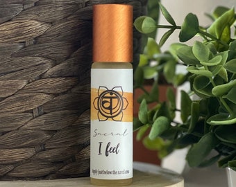 Sacral Chakra Balancing Aromatherapy Essential Oil Rollerball