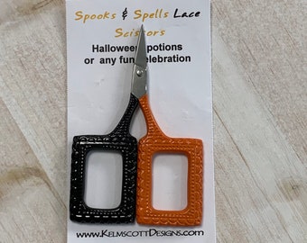 Spooks & Spells Lace Scissors by Kelmscott Designs Halloween, potions, or any fun celebration