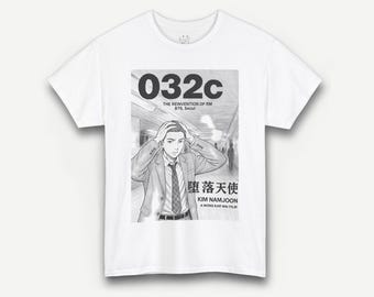 Manga Style RM T-shirt: Kim Namjoon BTS Fan Art Tee - Etsy