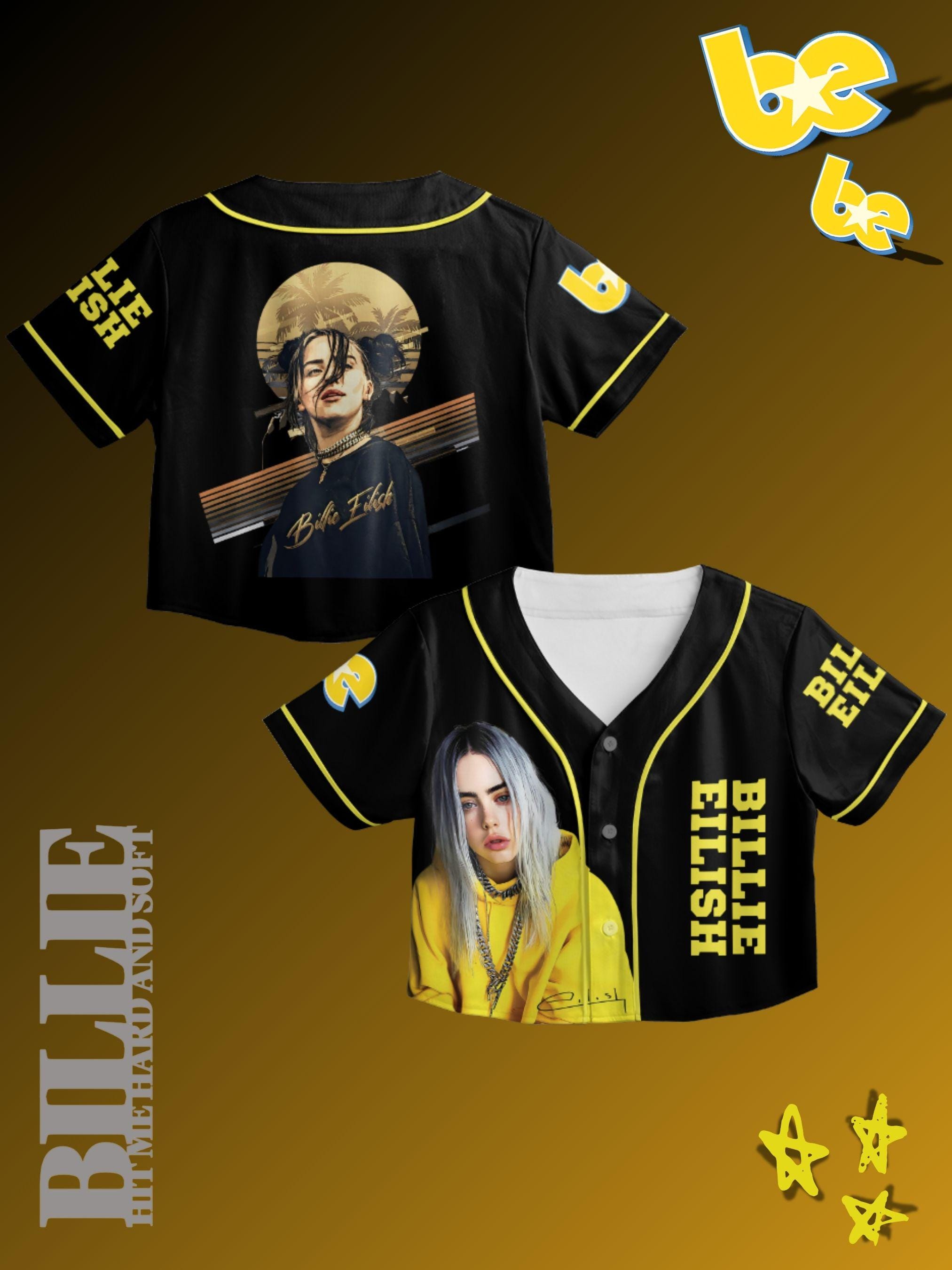 トップス Billie Eilish BE Custom Jersey Game Tee Billie