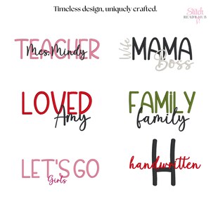 Farmhouse Duo BX, Script Font Emb, Serif Font Emb, Monogram BX Font, Embroidery Designs, Farmhouse Script Font, Serif Machine Design, BX Embroidery Set, Machine Font Duo, Rustic Monogram, Digital Craft Font, Farmhouse Stitch Font, Script Serif Design, Monogram Machine Font, BX Font Pattern, Embroidery File, Craft Embroidery, DIY Font Designs