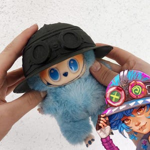 Isha hat from Arcane for Labubu | Labubu accessories | Labubu outfit