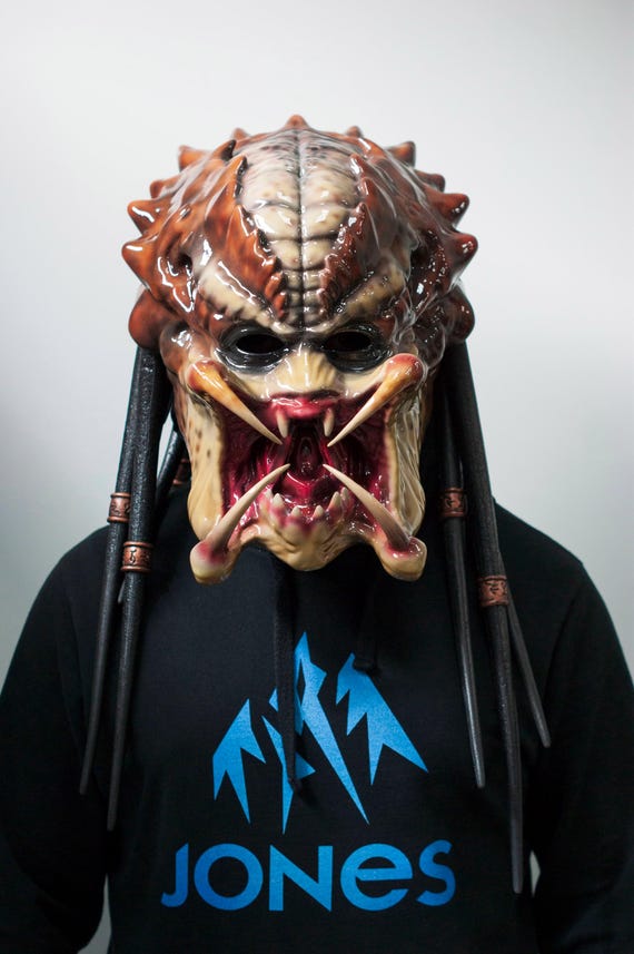 Disfraz Casco Depredador Amazon Producto: Lyxaof Predator Mask