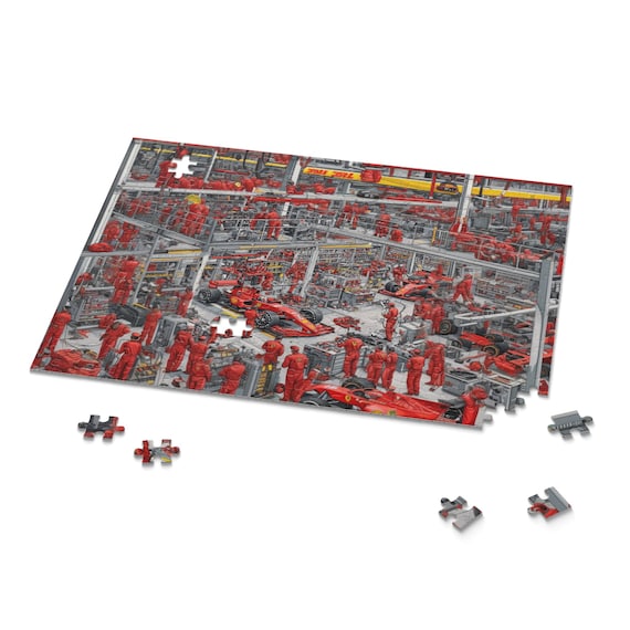 Formula 1 Puzzle, Formula Factory Puzzle, Formula 1 Gift, F1 Gift