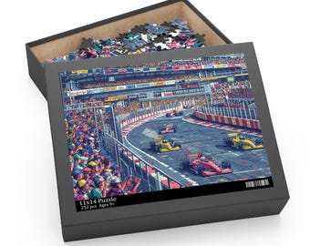 80年代 F1グランプリ ホンダ 総合優勝記念 ジグソーパズル 550ピース Racing Puzzle | Grand Prix Motorsport Jigsaw Puzzle, Race Car