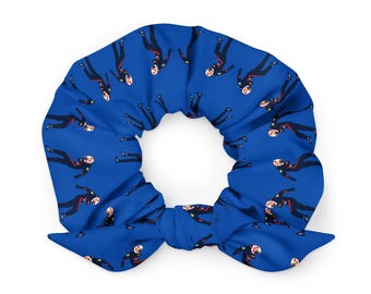 The Kick Racing Scrunchie | Motorsport Hair Scrunchie, Gift for Racing Fans, Race Day Hair Accessory