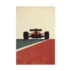 Vintage COTA Turn F1 Poster, Formula 1 Poster, F1 Poster, Formula 1 Gift, Formula 1 Art, F1 Art, Vintage F1, Formula 1 Racing, F1 Wall Decor