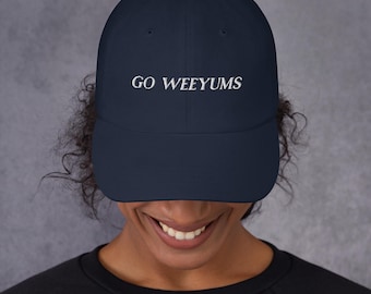 Go Weeyums Dad Hat | Embroidered Racing Dad Hat, Motorsport Gift for Racing Fans