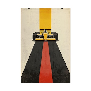 Formula 1 Poster, F1 Poster, Formula 1 Gift, Formula 1 Art, Vintage F1, Formula 1 Canvas, Formula 1 Racing, F1 Wall Decor, F1 Art
