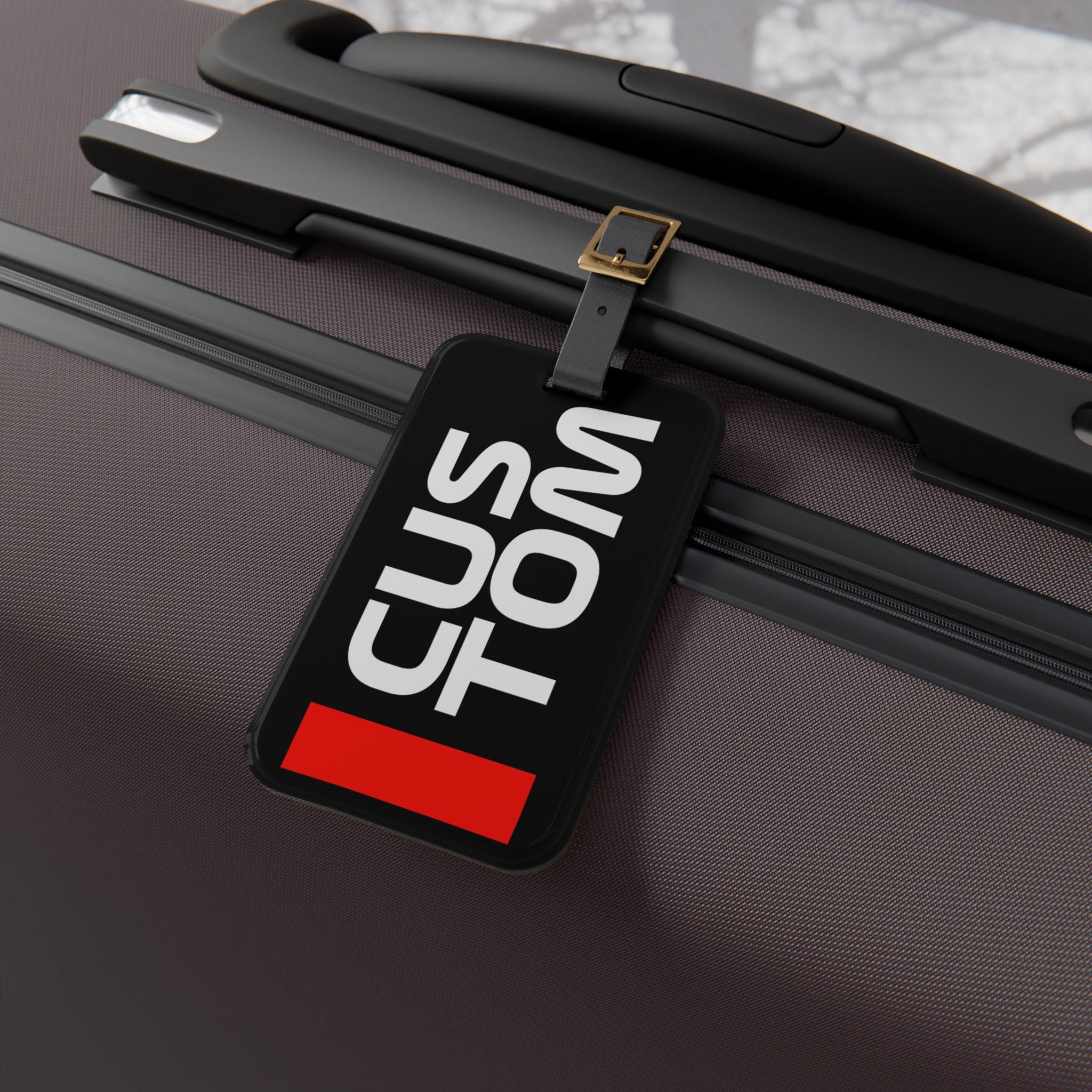 Custom Acrylic F1 Luggage Tag, Formula 1 Fan Gift