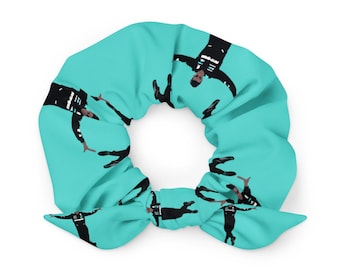 The Pose Racing Scrunchie | Motorsport Hair Scrunchie, Gift for Racing Fans, Race Day Hair Accessory