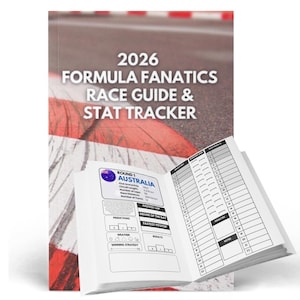 2026 F1 Journal, 2026 Formula 1 Race Journal, Formula 1 Calendar, F1 Race Season, Formula One Guidebook, F1 Notebook,F1 Gift, Formula 1 Gift