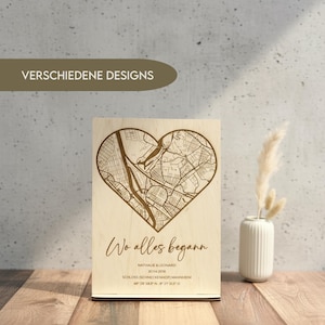 Personalized wooden wedding gift | Gift for bride and groom, engagement, wedding