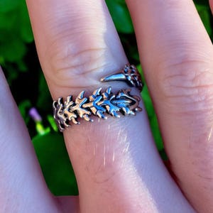 Centipede Ring: Adjustable Gothic Streetwear, Y2K Jewelry