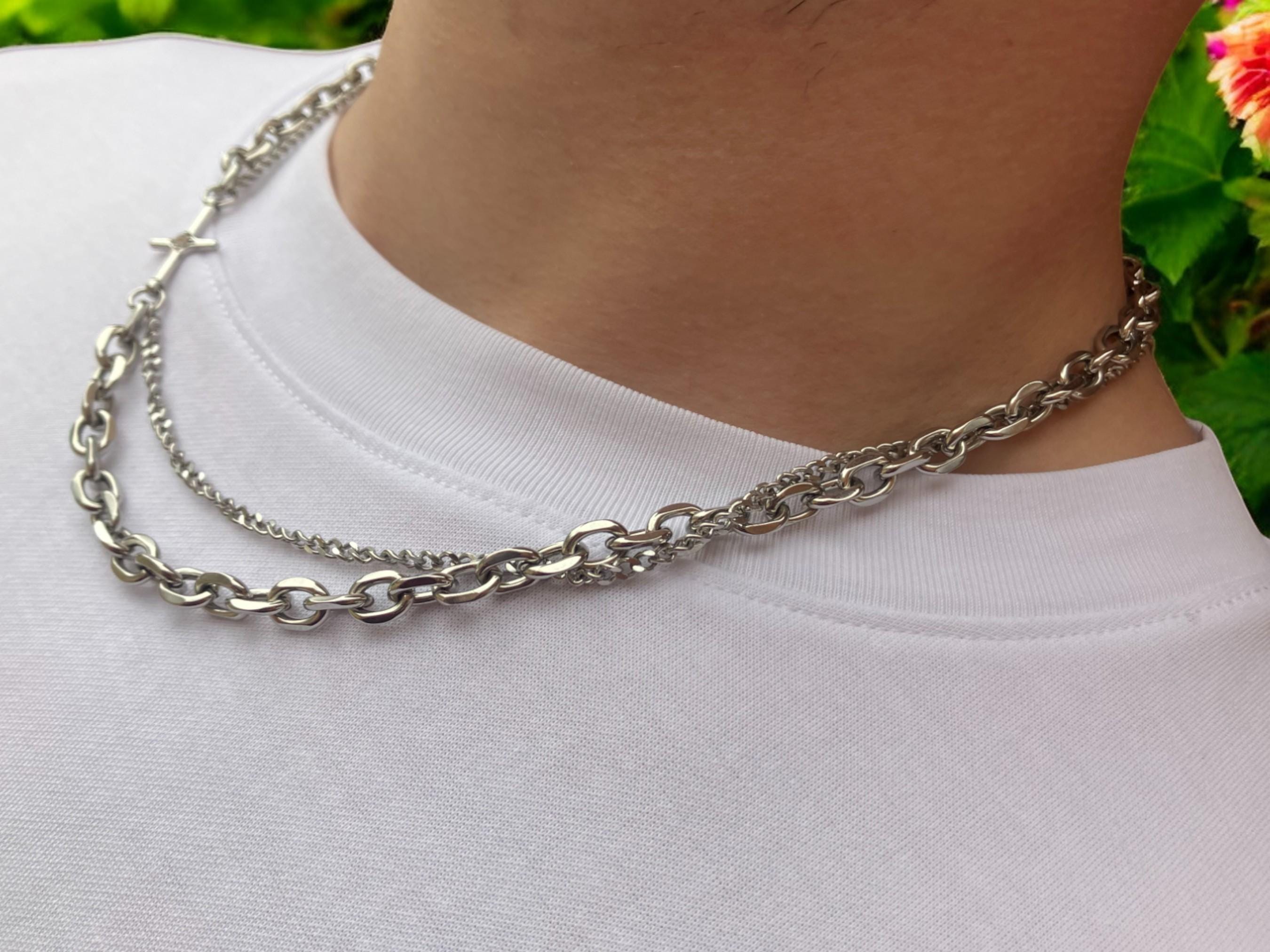 【TWENTYONEAUGUST】DOUBLE CHAIN NECKLACE▲BOYNEXTDOOR着用 BOYNEXTDOOR 2nd Anniversary 2025 DOORJANCHI Necklace