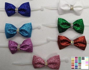 Shoe bows with personalization (name, team, etc.)