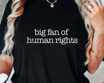 Gran defensor de los derechos humanos PNG SVG, diseño de camiseta de justicia social, clipart de cita minimalista sobre igualdad, archivo de sublimación feminista
