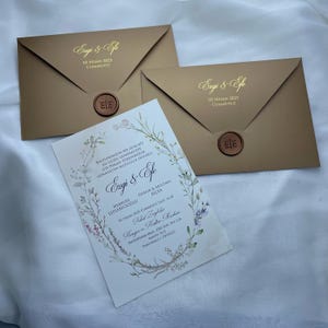 Personalized Paper Invitations, Paper Wedding Invitation, Sweet 16 & Quinceanera Invitations, Custom Paper Invitations, Sale, Discount