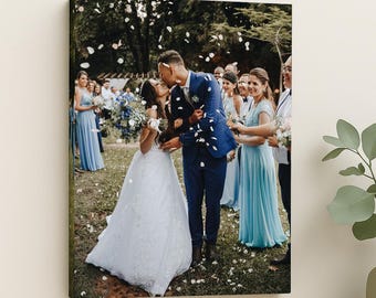 Personalized Photo Canvas Print: Custom Family & Pet Wall Art