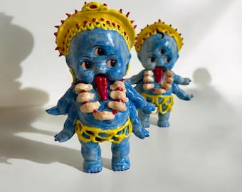 Kewpie Kali Ceramic Piece (Commissioned)