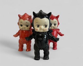 KEWPIE ceramic devil (Commissioned)