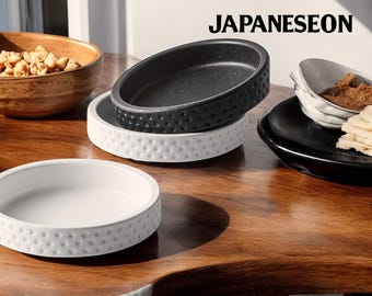 Japanese Ceramic Dipping Bowl Set Handmade Sauce Bowl Mini Ramekin for Appetizers Dish Aesthetic Fine Dining Dish Modern Sushi Soy Dish Set
