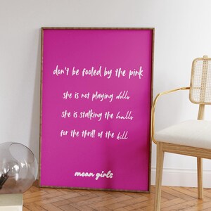 Mean Girls The Movie Quote Don t Be Fooled By The Pink Digital mean-girls-the-movie-quote-don-t-be-fooled-by-the-pink-digital