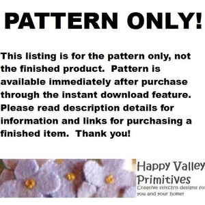 Santa PATTERN Tutorial Instant Digital Download PDF Roly Poly epattern by Happy Valley Primitives image 2