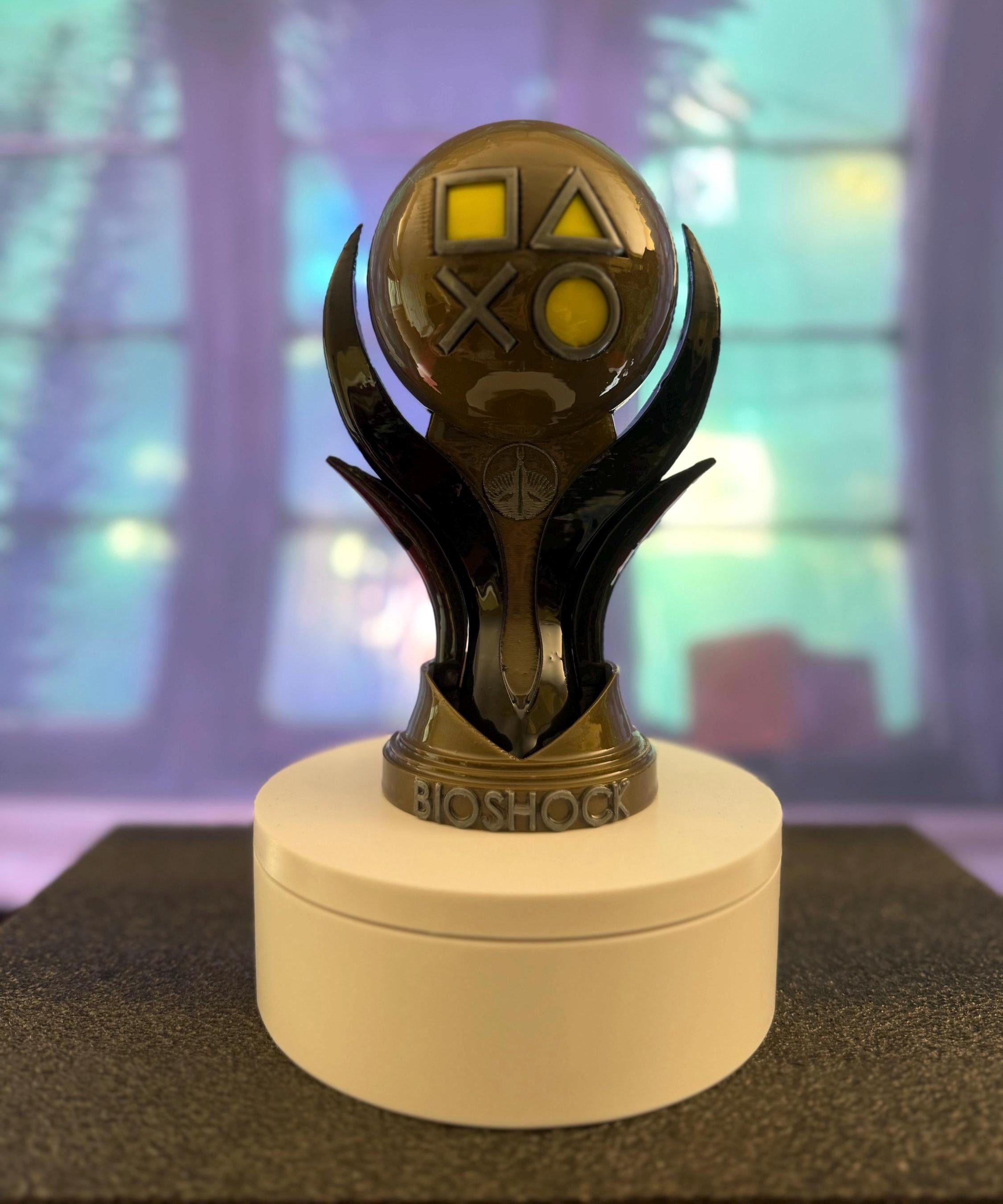 3d printed platinum trophy - Etsy 日本