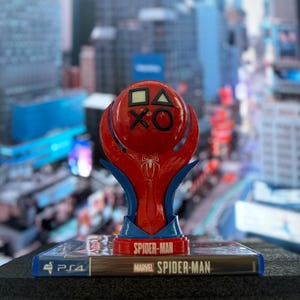 Spider-Man Playstation Platinum Trophäe - Fan Made Award