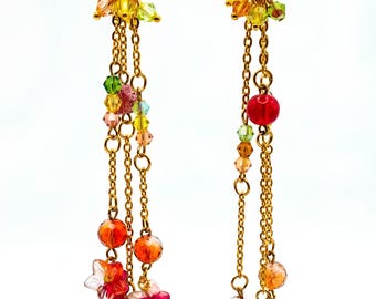 Falltime Frollic - Dangle Earring Set, Extra Long