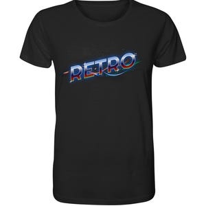 Retro 80s Style T-Shirt – Vintage Neon Look | Unisex Shirt for Nostalgia Lovers | Gift for Gamers & Old School Fans