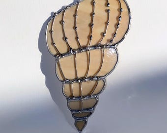 Stained Glass Handmade Sea Shell Decor