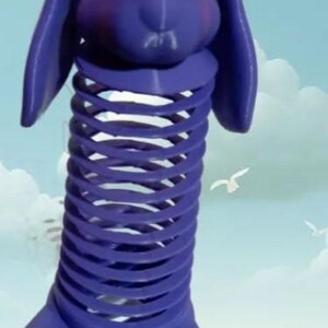 Voronoi Easter Bunny STL Pack – 4 Unique 3D Printable Flexi & Standing Rabbits