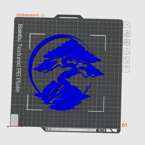 Bonsai Wall Art STL - 3D Printable Hanging Tree Decor