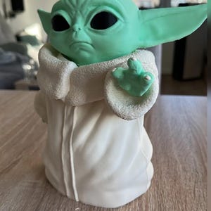 Baby Yoda STL – 12-Part Highly Detailed 3D Printable Figurine for Assembly